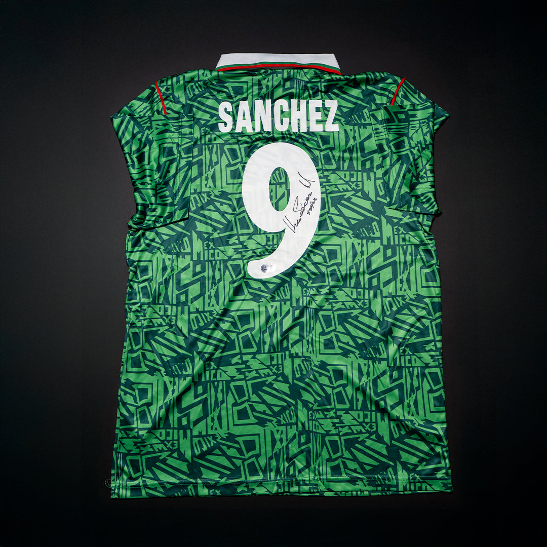 Jersey Firmado Hugo Sanchez - México